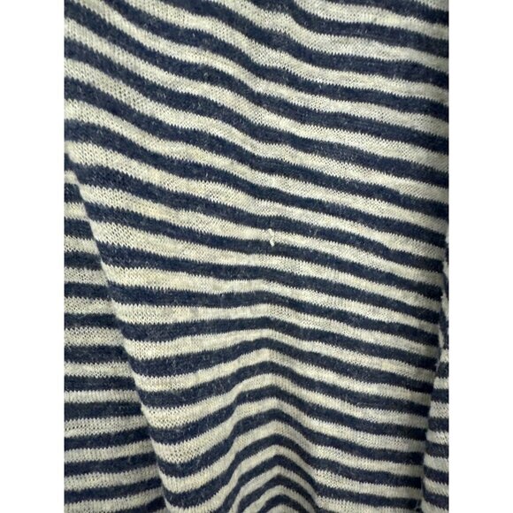 W5 Anthropolgie Striped Sleeveless Tunic Top With Red Zipper Detail Size S - Picture 2 of 3